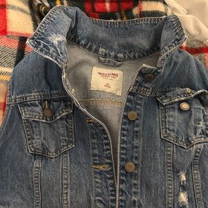 Mossimo Supply Co. Blue Denim Vest